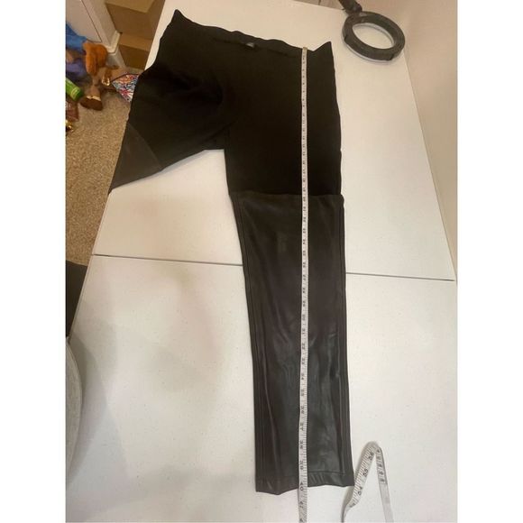 Roaman’s faux leather pants 18/20 black women’s - Picture 4 of 8